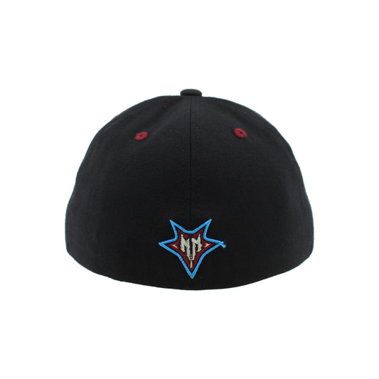 Goatheads Primary Logo Flexfit Hat - Black