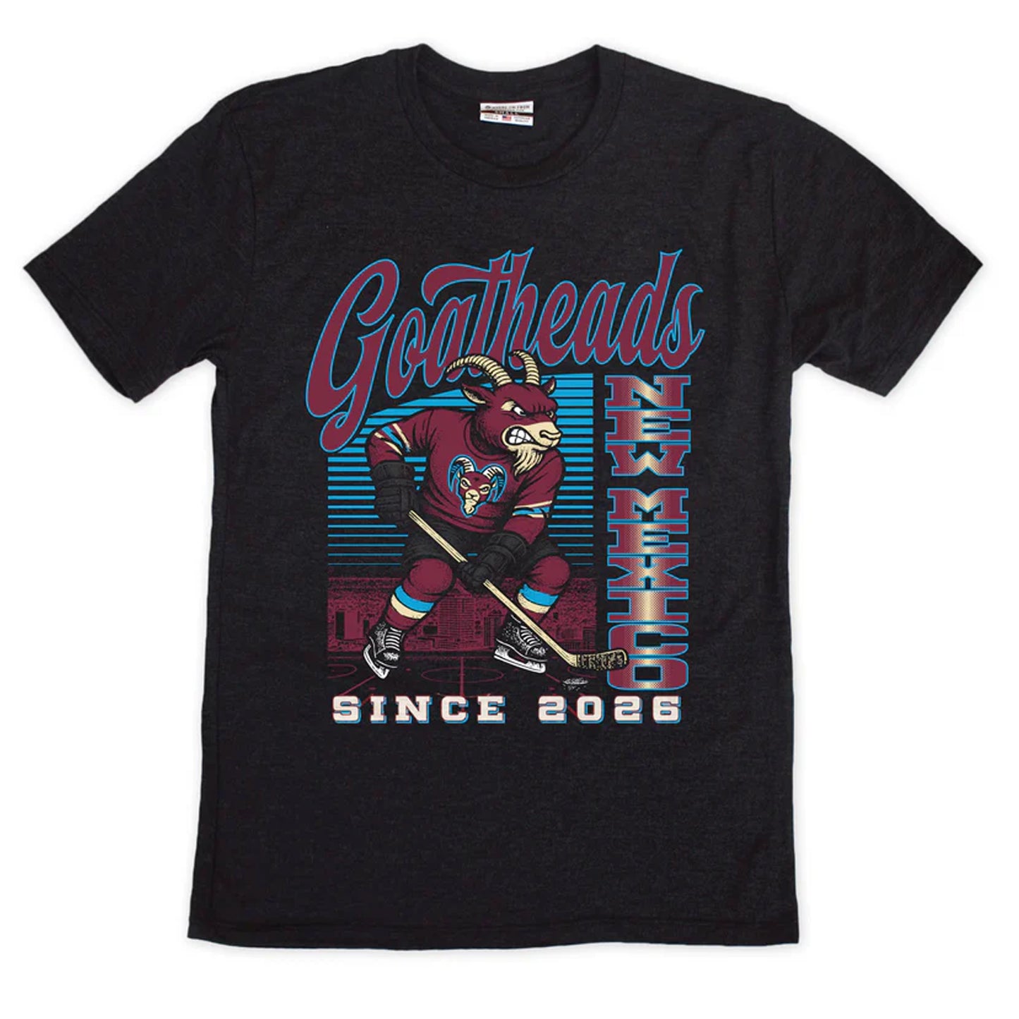 Goatheads Primary Stacked T-Shirt - Black