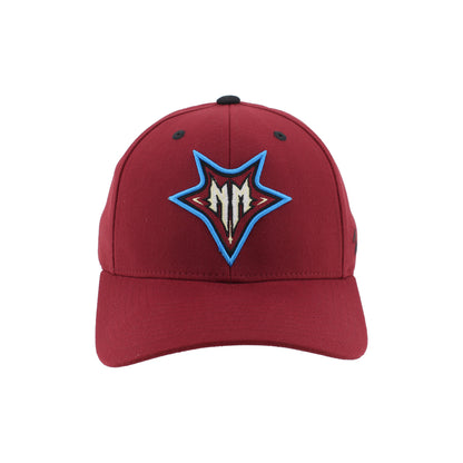 Goatheads Red Thorn Logo Fitted Hat