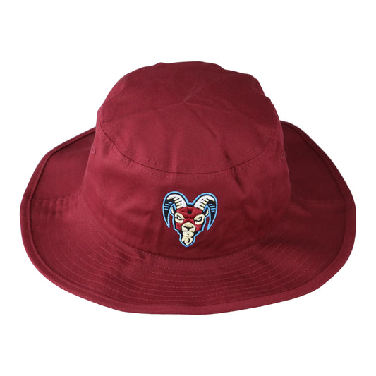 Goatheads Primary Red Bucket Hat