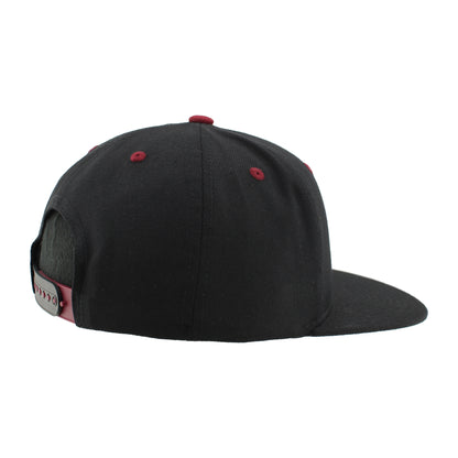 Goatheads Primary Logo Adjustable Flatbill Hat – Black