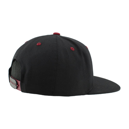 Goatheads Primary Logo Adjustable Flatbill Hat – Black