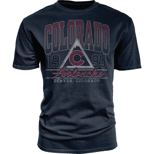 Colorado Avalanche Summit Fade Tee