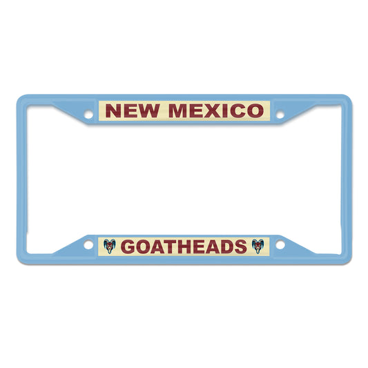 Goatheads Primary License Plate Frame