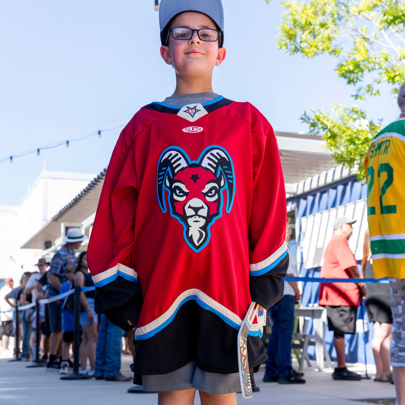 New Mexico Goatheads Red Primary Replica Jersey