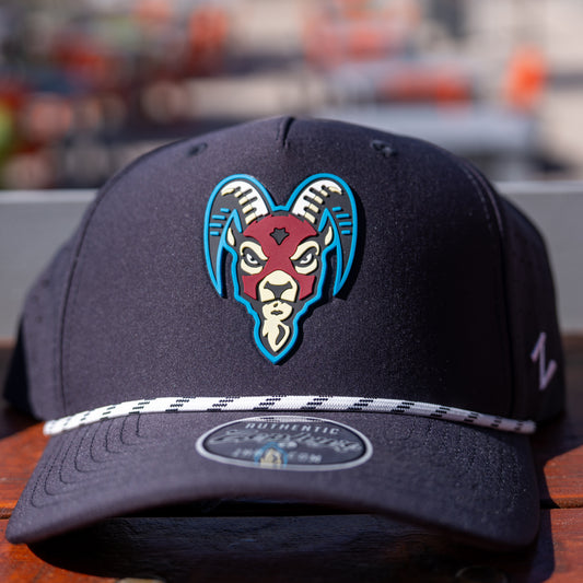 Goatheads Primary Black Rope Birdie Hat
