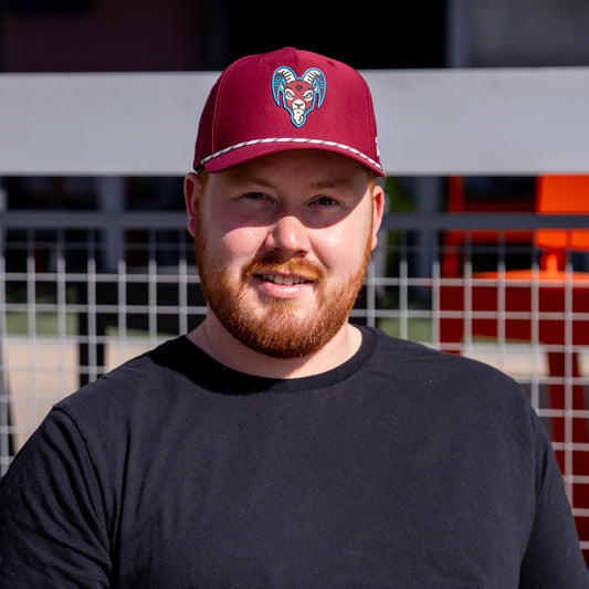 Goatheads Primary Desert Red Rope Birdie Hat