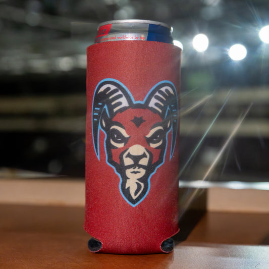 Goatheads Primary Logo Slim Can Koozie