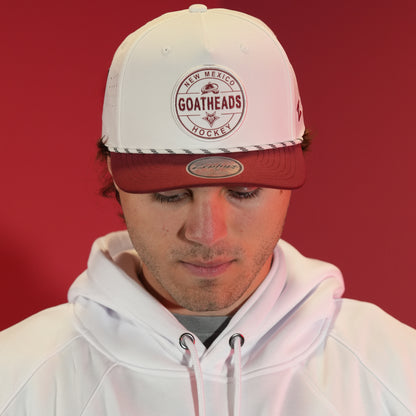 Goatheads Avalanche White Birdie Snapback