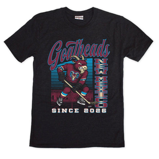 Goatheads Primary Stacked T-Shirt - Black