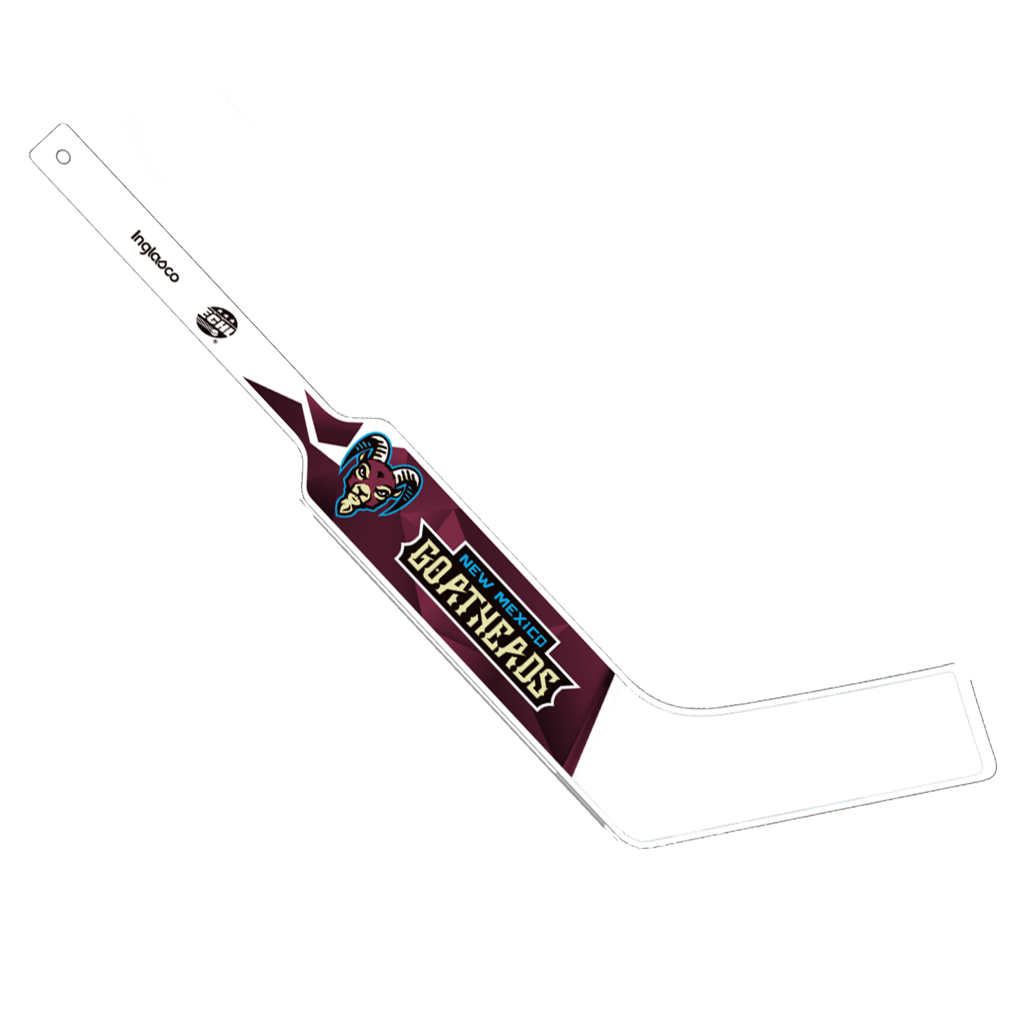 Goatheads Primary Wordmark Goalie Mini Stick
