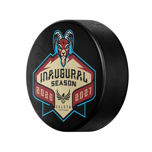 Goatheads Inaugural Season Puck