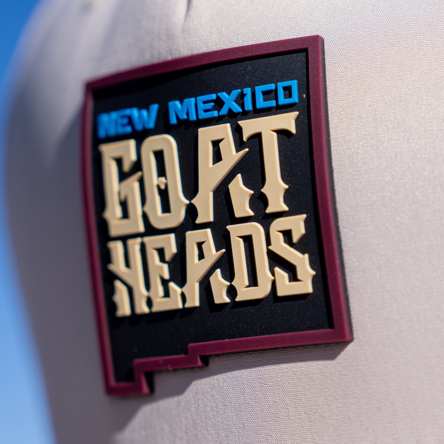 New Mexico Goatheads State Logo Performance Snapback Hat